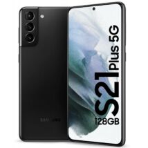 Samsung G996B/DS S21+ 5G 256GB 8GB Dual Phantom-Black Magyar Menüvel