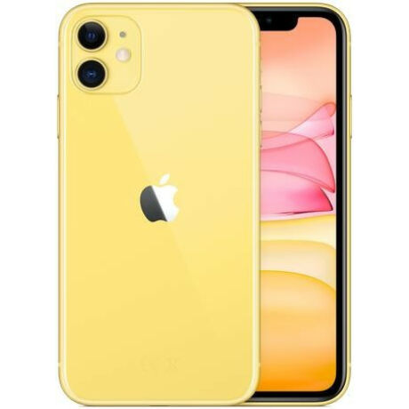 Apple iPhone 11 128GB Yellow MHDL3 New Version Magyar Menüvel