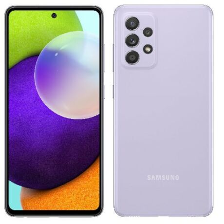 Samsung A525 Galaxy A52 Dual 128GB 4GB Awesome Violet Magyar Menüvel