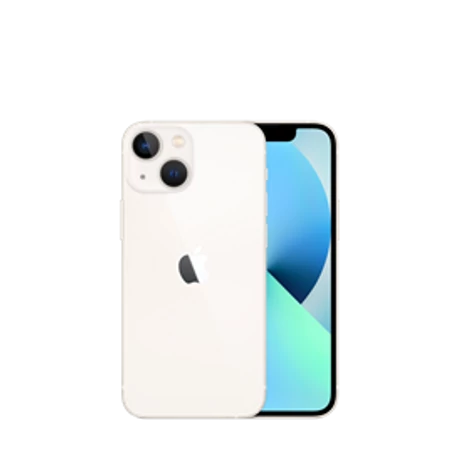 Apple iPhone 13 mini okostelefon - csillagfény | 128GB, 4GB RAM, 5G