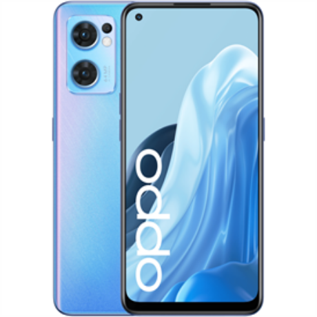Oppo Reno7 okostelefon - kék | 256GB, 8GB RAM, DualSIM, 5G