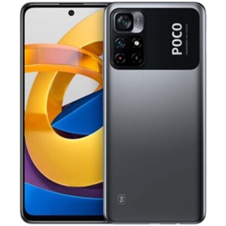 Xiaomi Poco M4 Pro okostelefon - fekete | 128GB, 6GB RAM, DualSIM, 5G